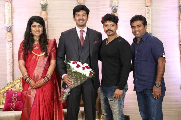 அஸ்வின் - விஎஸ் சோனாலி திருமண வரவேற்பு