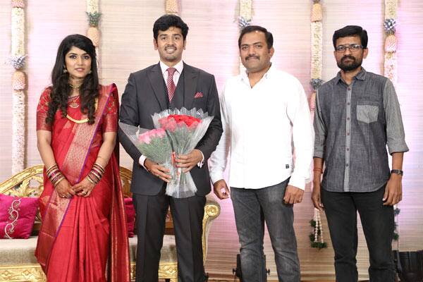 அஸ்வின் - விஎஸ் சோனாலி திருமண வரவேற்பு