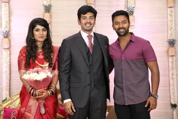 அஸ்வின் - விஎஸ் சோனாலி திருமண வரவேற்பு