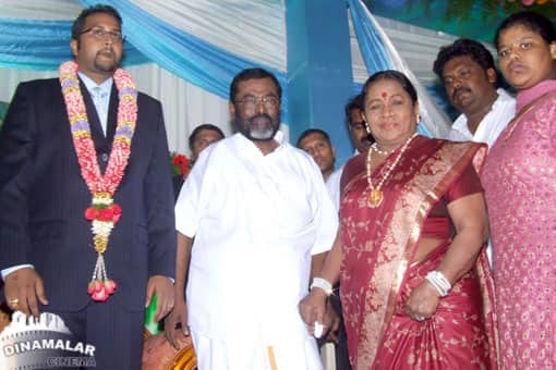 மணிவண்ணன் மகள் திருமண வரவேற்பு