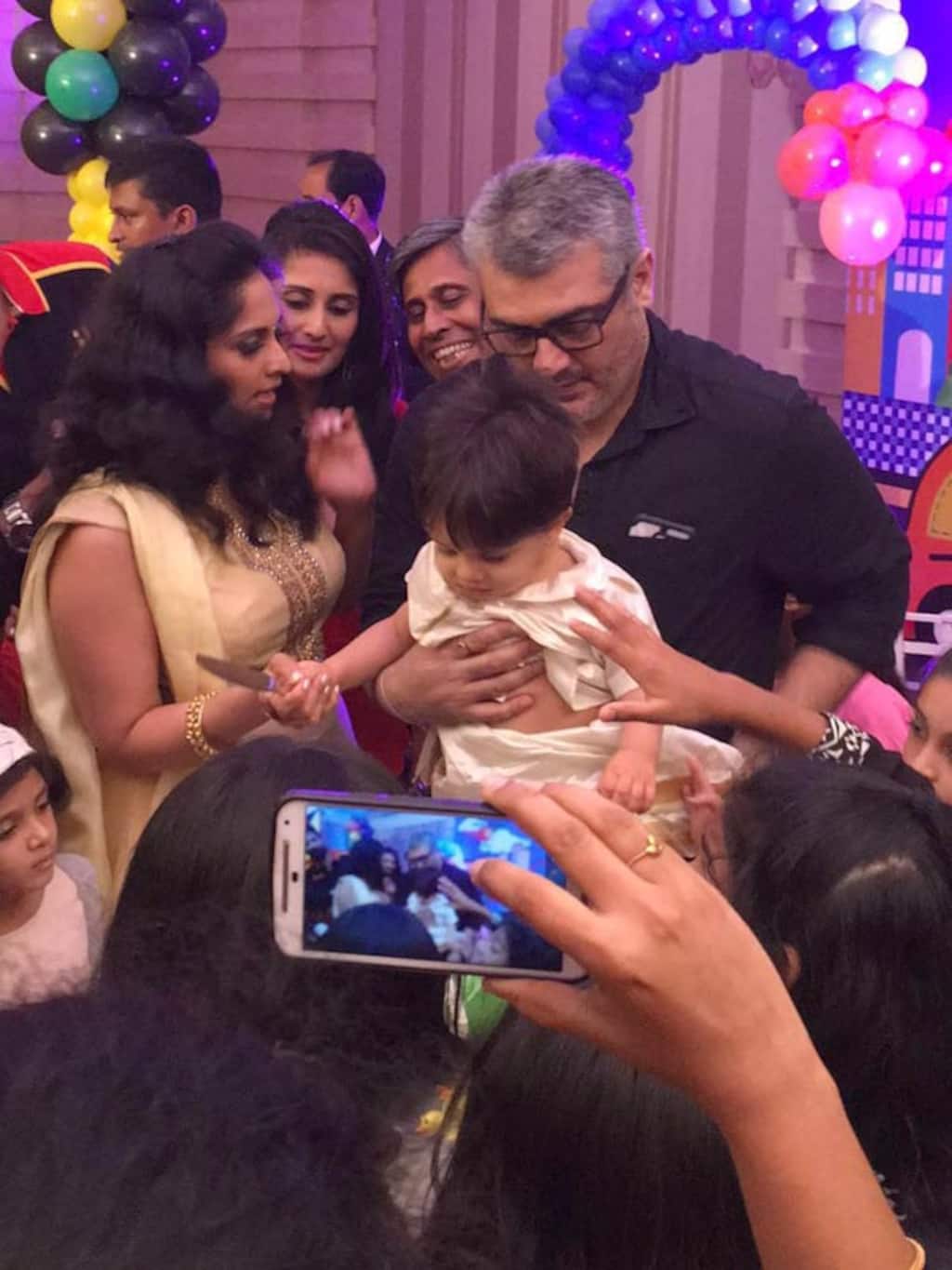 அஜித் மகன் ஆத்விக்கின் முதல்பிறந்தநாள்