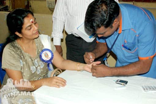 நடிகர் சங்கத்தின் மருத்துவ முகாம்