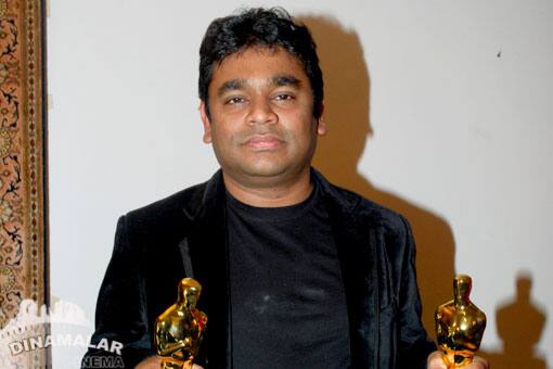 ஏ.ஆர்.ரஹ்மானுக்கு உற்சாக வரவேற்பு