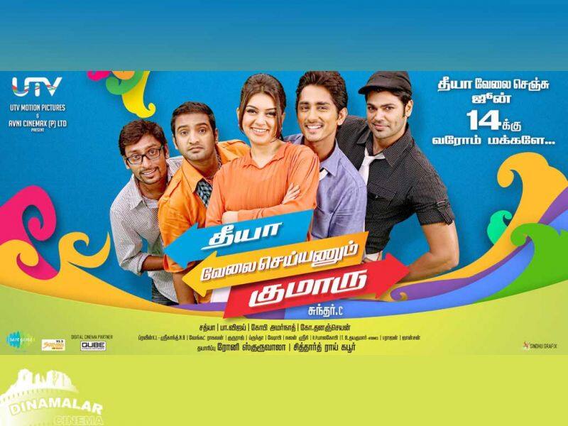 Tamil Cinema Wall paper theeya velai seiyyanum kumaru