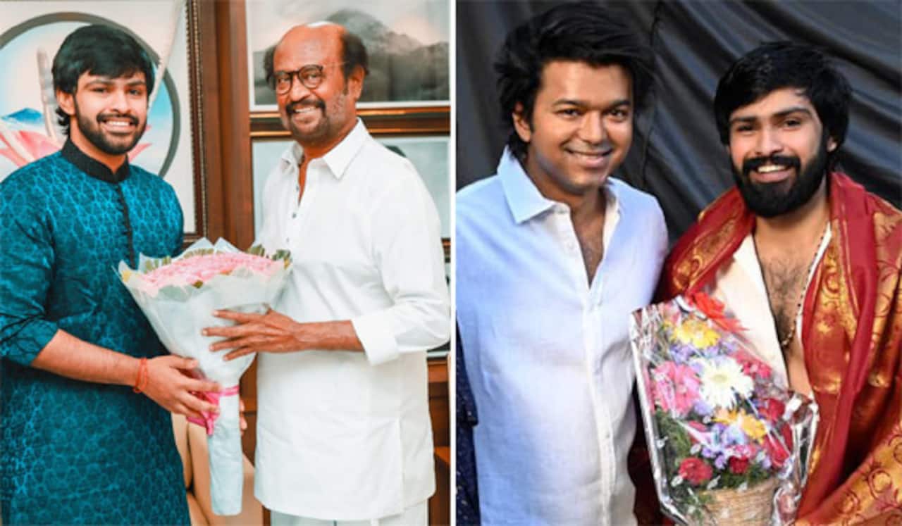 இயக்குனர் விக்ரமனின் மகனை வாழ்த்திய விஜய், ரஜினி
