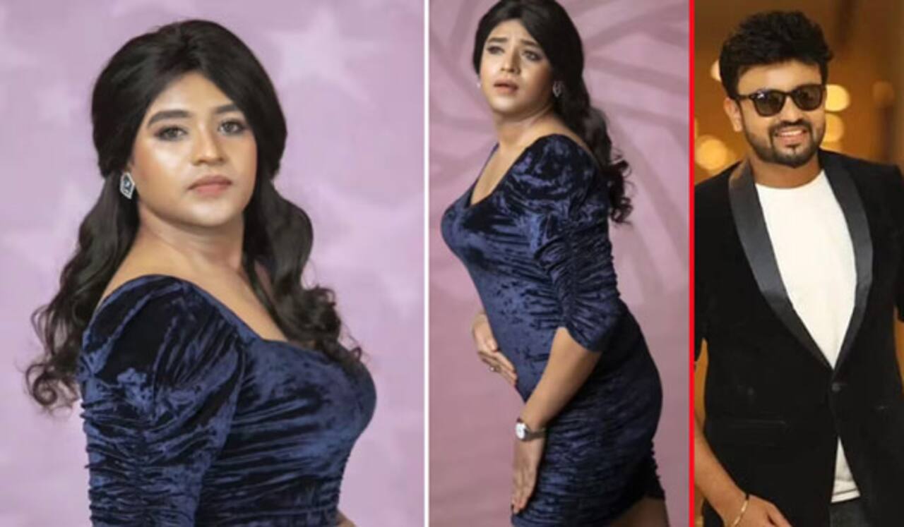 பெண் வேடத்தில் அசார்