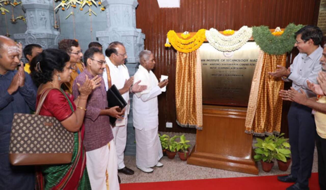 சென்னை ஐஐடியில் இசை ஆராய்ச்சி மையம் : இளையராஜாவுடன் இணைந்து தொடக்கம்