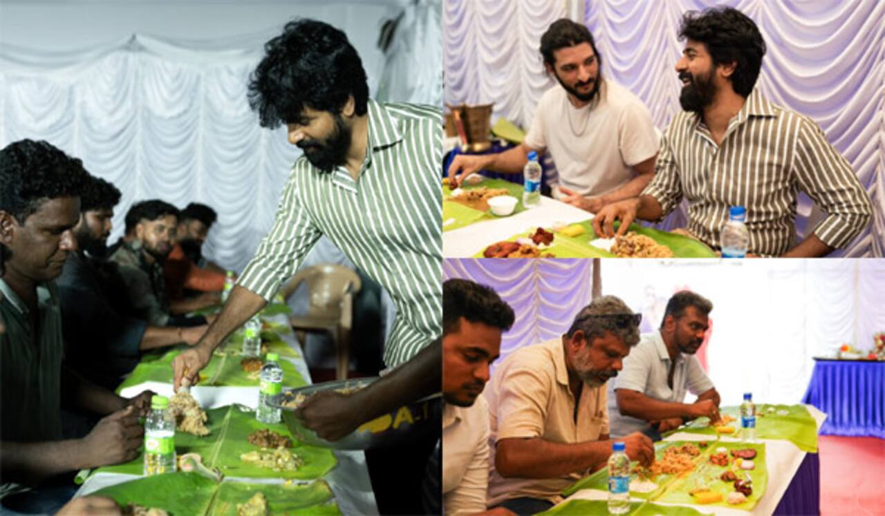 அமரன் படக்குழுவுக்கு பிரியாணி விருந்து அளித்த சிவகார்த்திகேயன்