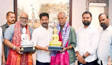 ‛தெலுங்கானா ஆந்தம் உருவாக்கிய கீரவாணிக்கு கிளம்பிய எதிர்ப்பு