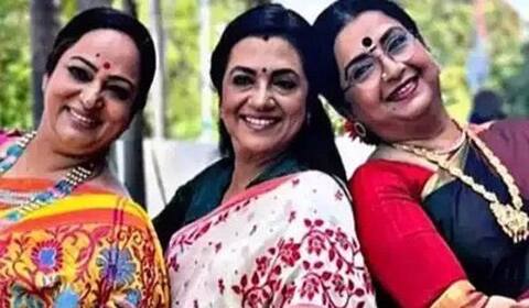 நாற்பது வருடத்திற்கு பிறகு ரீ-யூனியன்! மகிழ்ச்சியில் அம்பிகா