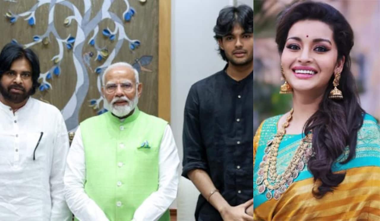 பிரதமருடன் பவன் கல்யாண் மகன் : பூரிப்பில் முன்னாள் மனைவி