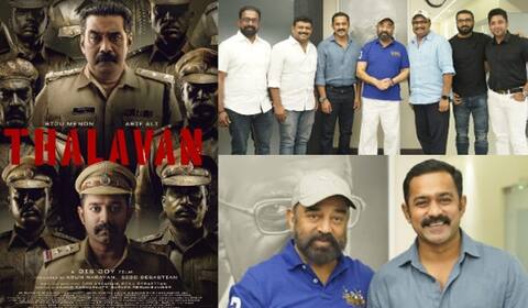 கமலை நேரில் சந்தித்து வாழ்த்து பெற்ற தலவன் படக்குழு