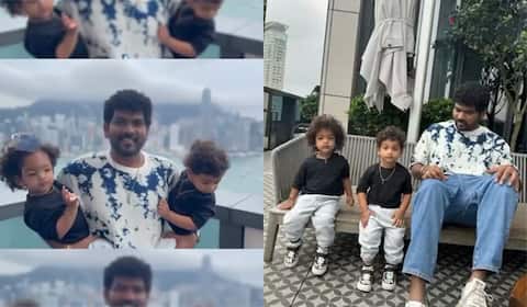 உலக தந்தையர் தினம் - மகன்களுடன் விக்னேஷ் சிவன் விளையாடி மகிழும் வீடியோவை வெளியிட்ட நயன்தாரா!!
