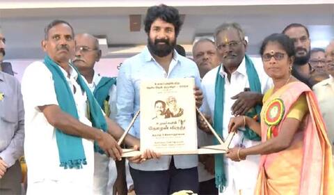 விவசாயி என்ற வார்த்தையே பவர்புல்: ‛உழவர்களின் தோழன் விருது பெற்ற சிவகார்த்திகேயன்