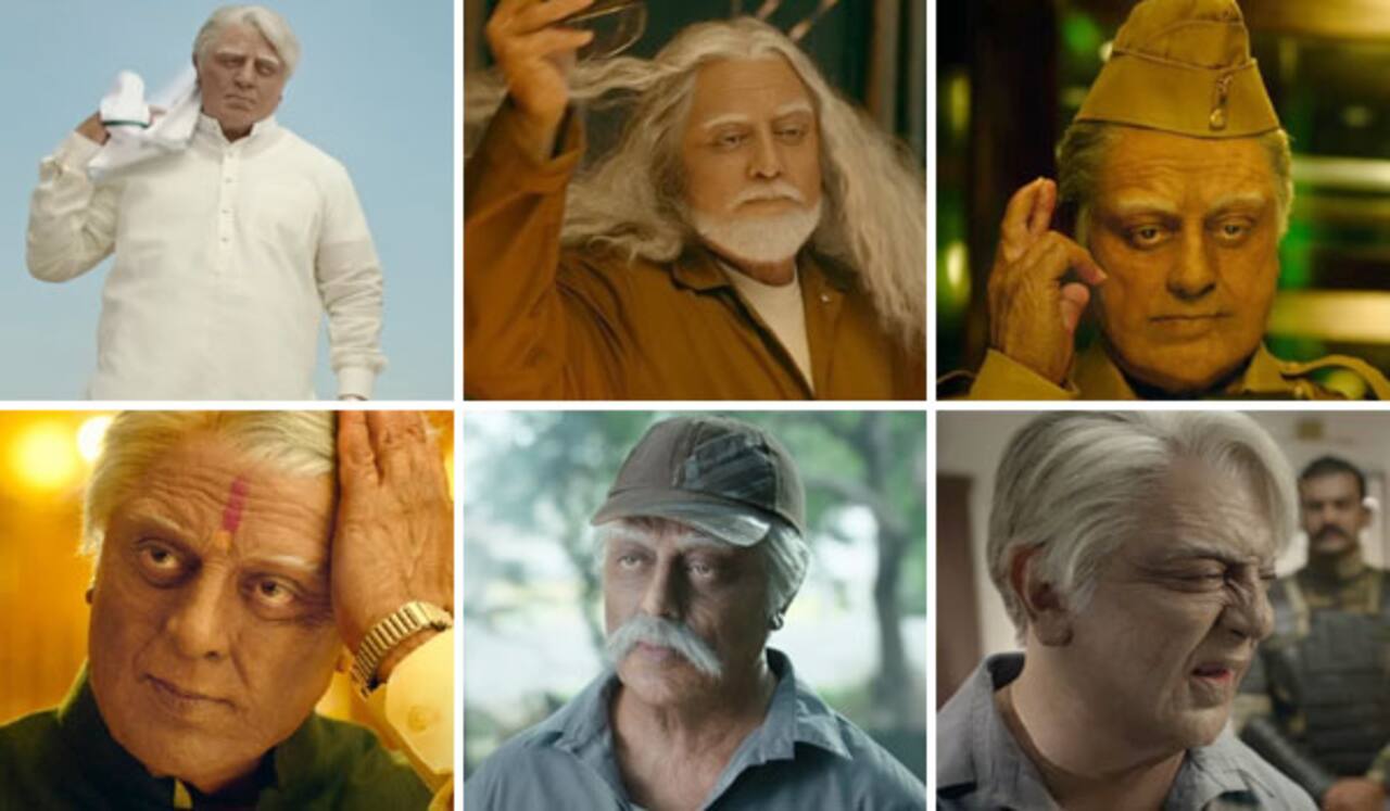 இந்தியன் 2 டிரைலர் - எத்தனை தோற்றங்களில் கமல்ஹாசன்?