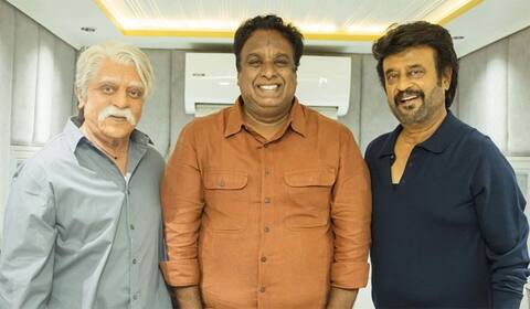 வேட்டையனை சந்தித்த சேனாபதி ; வைரலாகும் புகைப்படம்