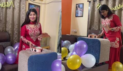 பிக்பாஸ் ஜூலியின் பிறந்தநாள் கொண்டாட்டம்