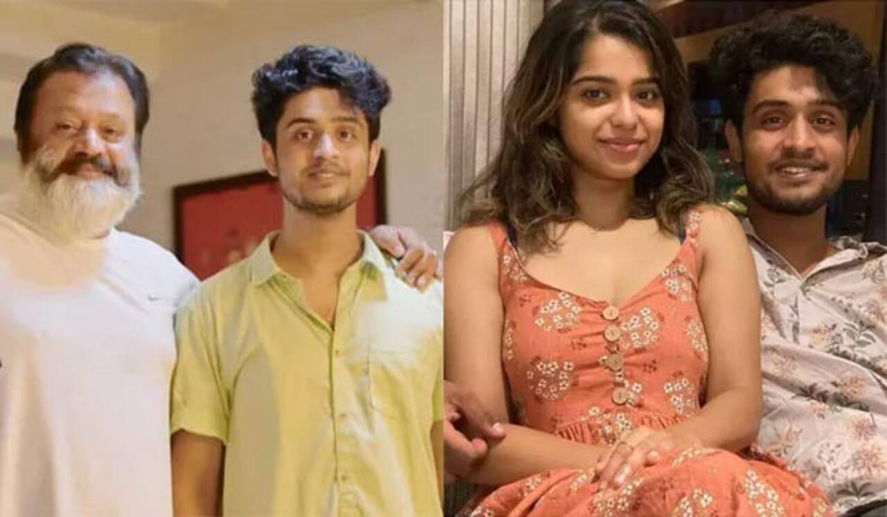 பிறந்தநாள் வாழ்த்துடன் காதலியை அறிமுகப்படுத்திய சுரேஷ்கோபியின் இளைய மகன்