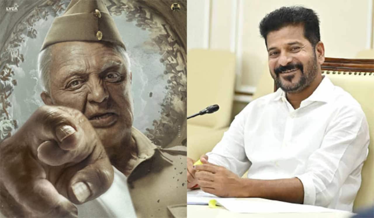இந்தியன் 2 குழுவினரைப் பாராட்டிய தெலங்கானா முதல்வர்