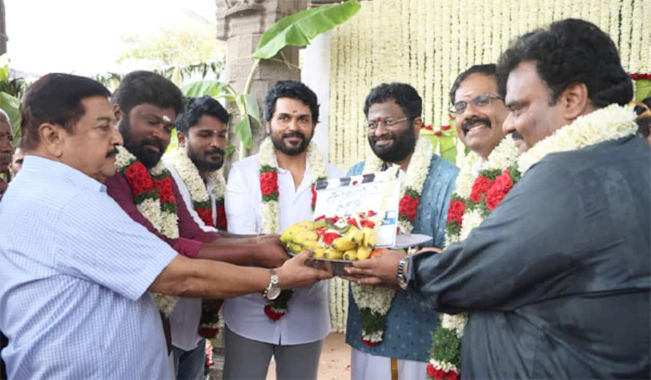 சர்தார் 2 படம் பூஜையுடன் துவங்கியது