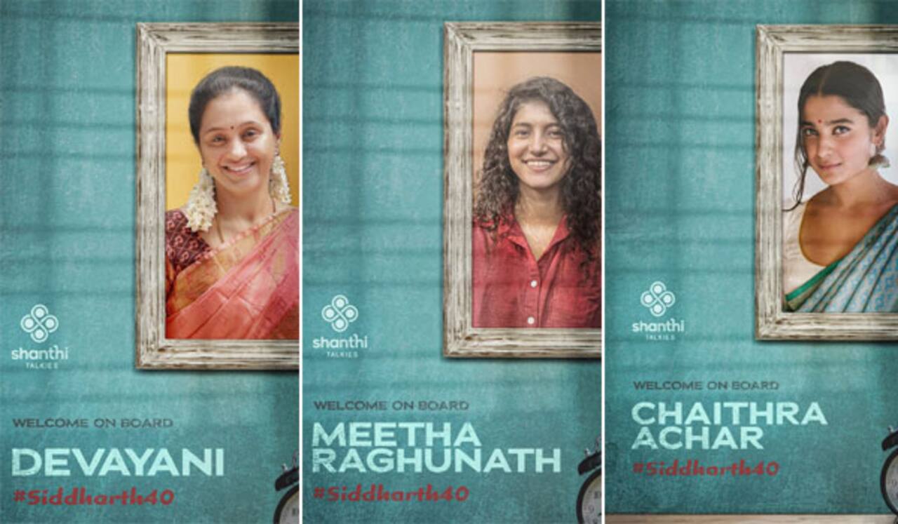 சித்தார்த் 40 : படத்தில் இணைந்த பிரபலங்கள்