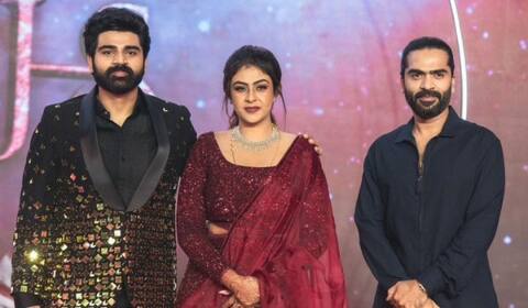 மெட்ரோ சிரிஷ் திருமண வரவேற்பில் மணமக்களுக்கு சிம்பு கூறிய அறிவுரை