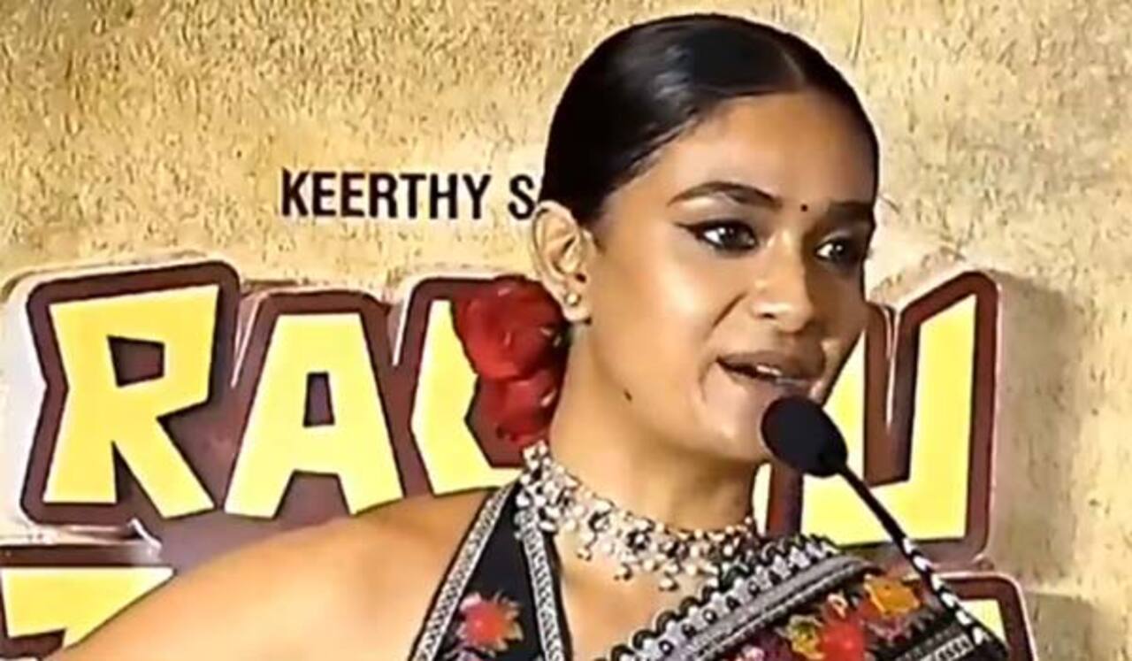 ‛ரகு தாத்தா படம் ஹிந்தி திணிப்பு பற்றிய படமல்ல: கீர்த்தி சுரேஷ்