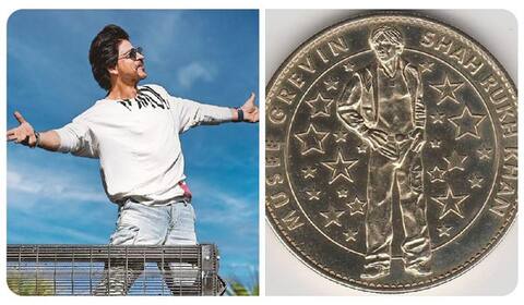 ஷாரூக்கானுக்கு பிரத்யேக தங்க நாணயம் வெளியிட்ட பாரீஸ் மியுசியம்