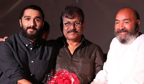வனிதாவின் மகன் ராஜ ராஜ சோழனின் பரம்பரை: விஜயகுமார் பேச்சு