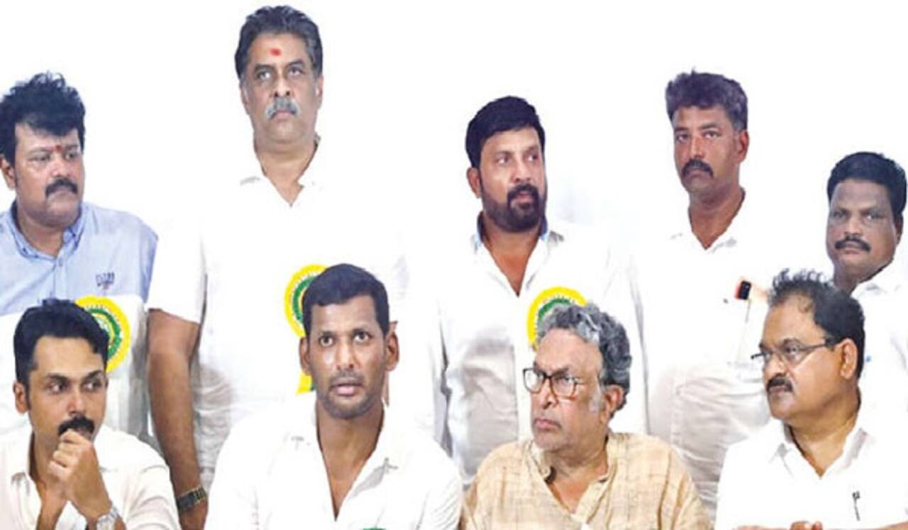 தயாரிப்பாளர் சங்க நடவடிக்கை : நடிகர் சங்க செயற்குழு கூடுகிறது