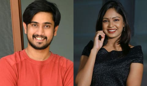 புகார் கொடுத்த நடிகரை தேடி புரமோஷன் நிகழ்ச்சிக்கே வந்த நடிகை : தடுத்து நிறுத்திய போலீசார்