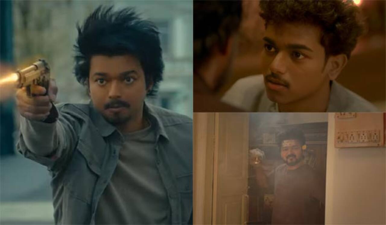 இரட்டை வேடத்தில் விஜய் ‛ஆக்ஷன் காட்சிகளுடன் வெளியானது ‛தி கோட் டிரைலர்
