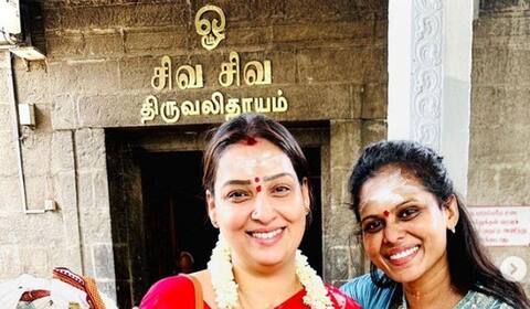 முருகன் உத்தரவில் கோவில் கட்டிய தீபா : உதவிய சின்னத்திரை பிரபலங்கள்