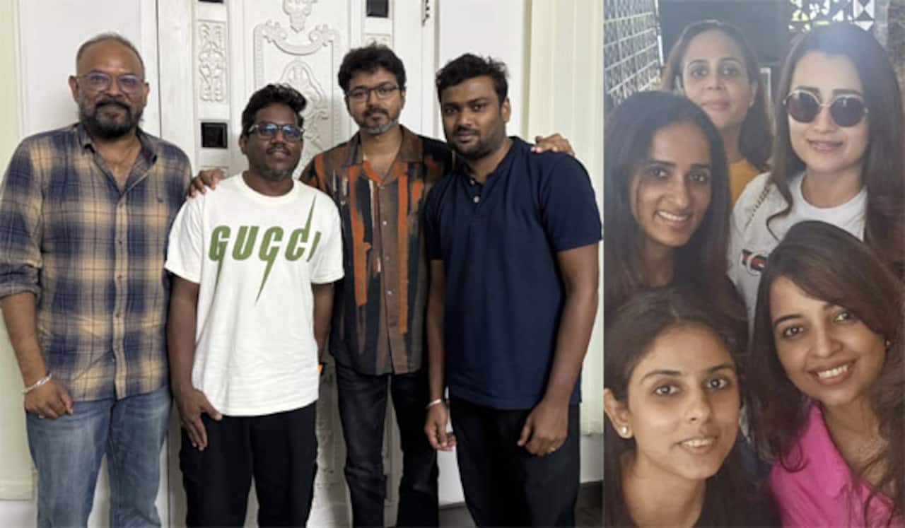 குடும்பத்துடன் தி கோட் படம் பார்த்த விஜய்