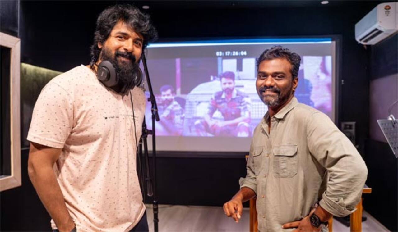 அமரன் படத்தின் டப்பிங் பணிகளைத் முடித்த சிவகார்த்திகேயன்!