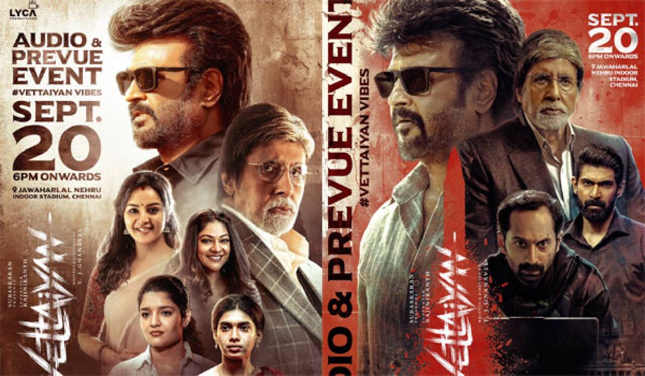 செப். 20ல் வேட்டையன் பட இசை வெளியீட்டு விழா