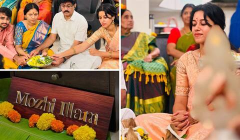 மொழி இல்லம் : புது வீடு கனவு நிறைவேறிய மகிழ்ச்சியில் மிருணாளினி ரவி