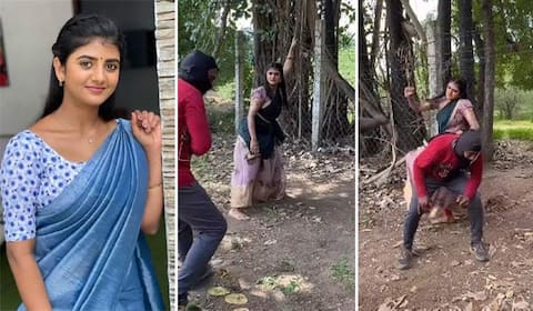 சண்டை காட்சியில் ரிஸ்க் எடுத்த கேப்ரில்லா