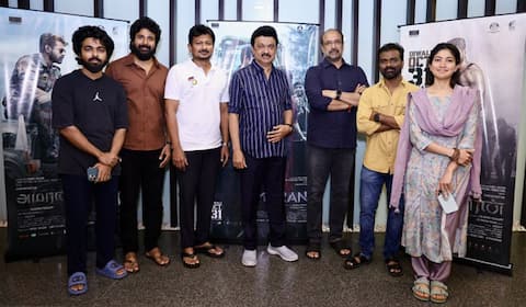 அமரன் படத்தை பாராட்டிய தமிழக முதல்வர் ஸ்டாலின்