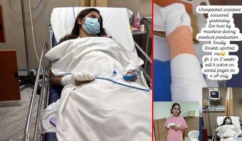 விபத்தில் சிக்கிய சாய் காயத்ரி! கையில் பலத்த அடி