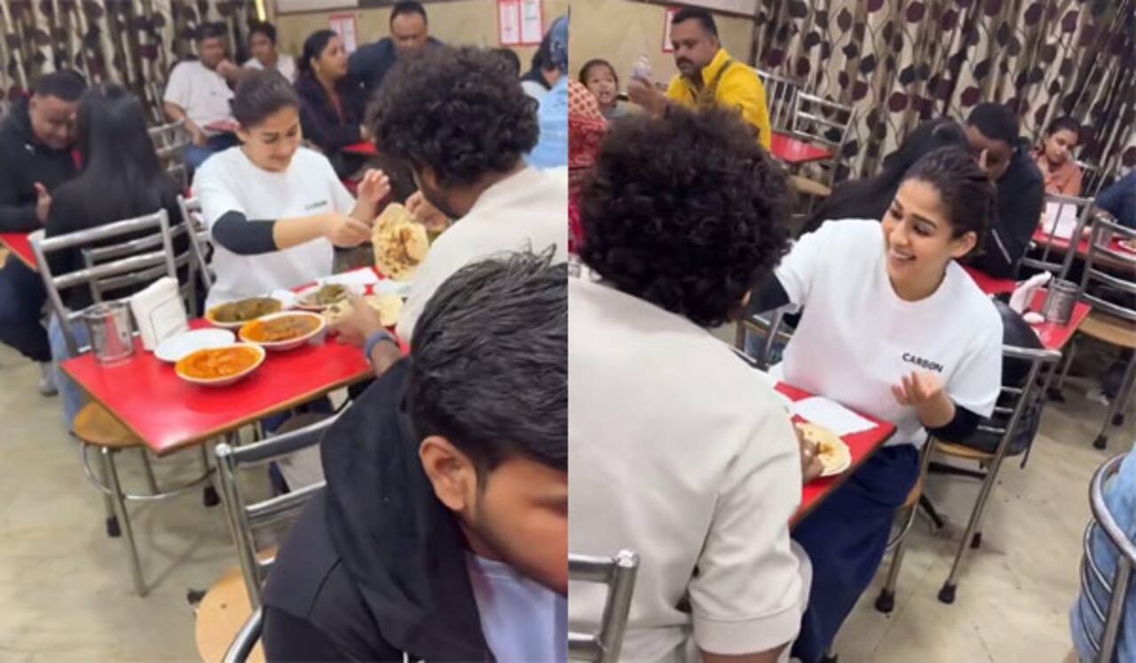 டில்லியில் சிறிய அளவில் பிறந்தநாள் கொண்டாடிய நயன்தாரா