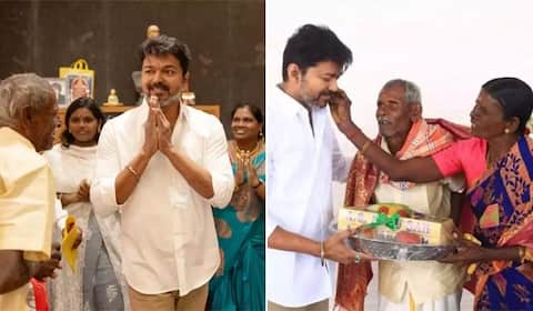 விவசாயிகளுக்கு விருந்து கொடுத்த நடிகர் விஜய்!