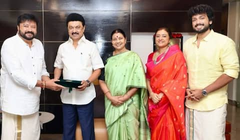 காளிதாஸ் ஜெயராம் திருமணம் : தமிழக முதல்வருக்கு குடும்பத்துடன் நேரில் சென்று அழைப்பு