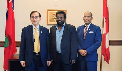 கனடா நாடாளுமன்றத்தில் கருணாசுக்கு கவுரவம்