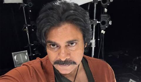 படப்பிடிப்பிலிருந்து பவன் கல்யாண் செல்பி