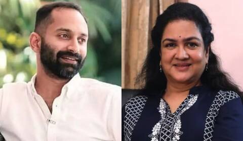 உண்மையிலேயே பஹத் பாசிலுக்கு தான் அந்த தைரியம் உண்டு : நடிகை ஊர்வசி புகழாரம்