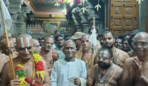 ஸ்ரீவி., கோயில்  திருப்பாவை திவ்யபாசுர நிகழ்ச்சியில் இளையராஜா பங்கேற்பு