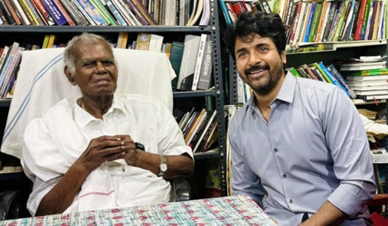 நல்லகண்ணுவின் 100வது பிறந்தநாள் : நேரில் சென்று வாழ்த்திய சிவகார்த்திகேயன்