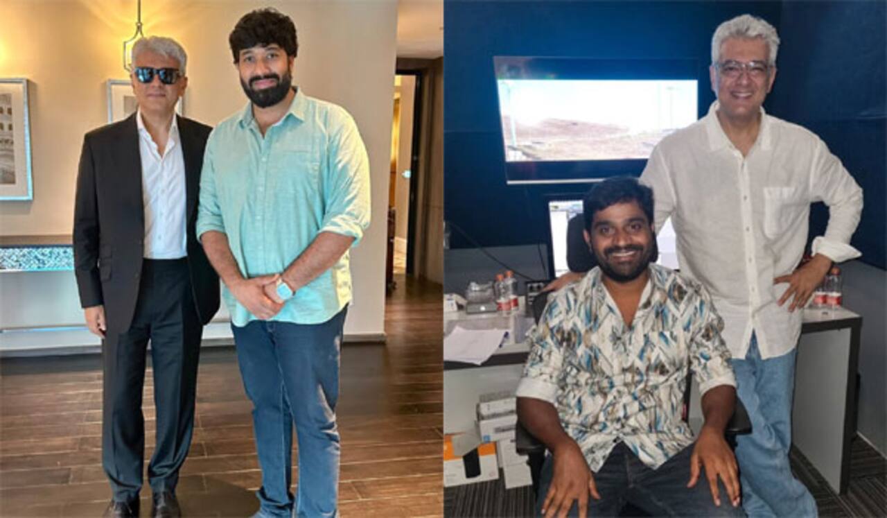 குட் பேட் அக்லி படத்தின் டப்பிங் பணியில் அஜித்