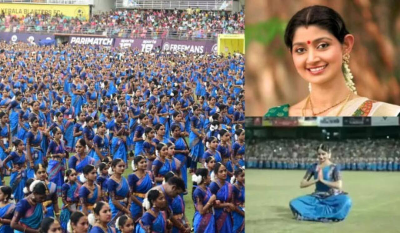 11,600 பரதநாட்டிய கலைஞர்களை வைத்து கின்னஸ் சாதனை செய்த நடிகை திவ்யா உன்னி